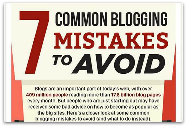 Infographic: 7 Blogging Mistakes To Avoid - Ragan Communications