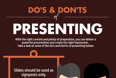 what not to do during a presentation