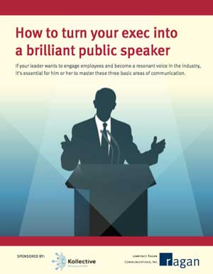 How to turn your exec into a brilliant public speaker