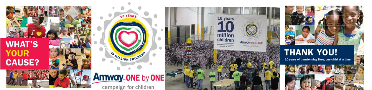 One by One Global Volunteer Day 2013 - Logo - https://s39939.pcdn.co/wp-content/uploads/2018/02/amwayone.png