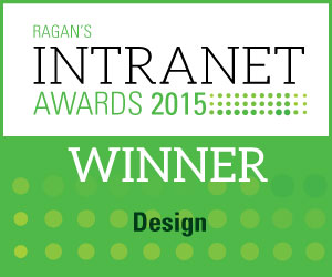 Best Intranet Design - https://s39939.pcdn.co/wp-content/uploads/2018/02/intranetAward15_winnerDesign.jpg