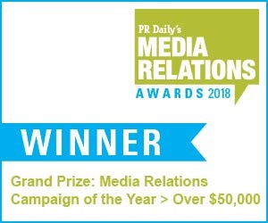 Media Relations Campaign of the Year - Over $50k - https://s39939.pcdn.co/wp-content/uploads/2018/08/medRel18_badge_winner_GPover50.jpg