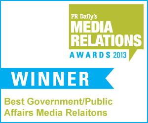 Best Governmental/Public Affairs Media Relations - https://s39939.pcdn.co/wp-content/uploads/2018/11/MR13_W_Public-Affairs-Media-Relations.png