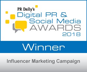 Influencer Marketing Campaign - https://s39939.pcdn.co/wp-content/uploads/2018/11/PRDigital18_badge_win_influencer.jpg