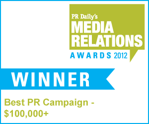 Best PR Campaign - $100,000+ - https://s39939.pcdn.co/wp-content/uploads/2018/11/Winner-PR-Campaing-100k.png