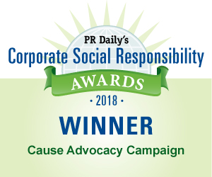 Cause Advocacy Campaign - https://s39939.pcdn.co/wp-content/uploads/2018/11/csr18_badge_winner_cause.jpg