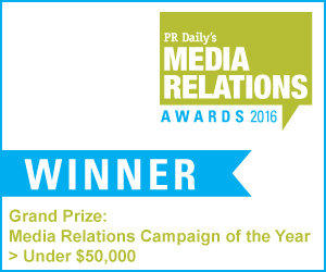 Grand Prize: Media Relations Campaign of the Year > Under $50,000 - https://s39939.pcdn.co/wp-content/uploads/2018/11/medRel16_badge_winner_GPunder50K.jpg