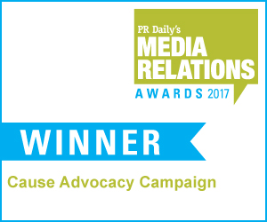 Cause Advocacy Campaign - https://s39939.pcdn.co/wp-content/uploads/2018/11/medRel17_badge_winner_cause.jpg