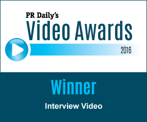 Interview Video - https://s39939.pcdn.co/wp-content/uploads/2018/11/videoAwards16_winner_interview.jpg