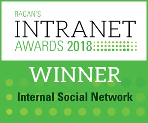 Internal Social Network - https://s39939.pcdn.co/wp-content/uploads/2019/01/intranet18_win_internal.jpg