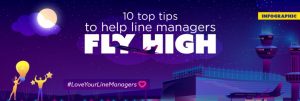 Infographic: Tips to help middle managers soar and succeed