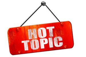 5 hot topics for speakers