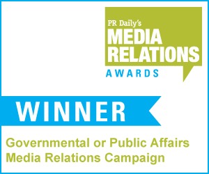 Government or Public Affairs Media Relations Campaign - https://s39939.pcdn.co/wp-content/uploads/2019/08/medRel19_badge_winner_GovOrPRMedRel.jpg