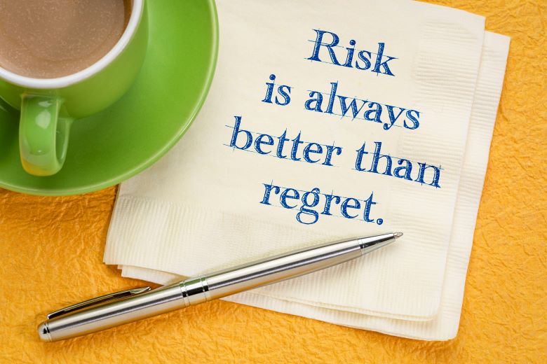 Risk vs career regrets