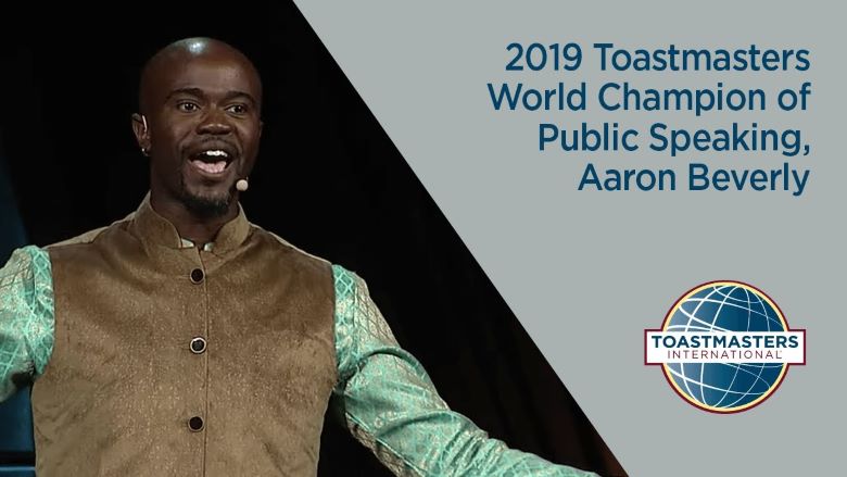 Speaking tips from Toastmasters' champ