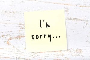 Writing an apology? Follow the KISS rule: Keep it short and sincere