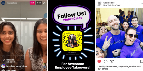 “@WeAreCisco Social Media with Employee-Generated Content”