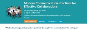 Free webinar alert: How to improve communication and collaboration