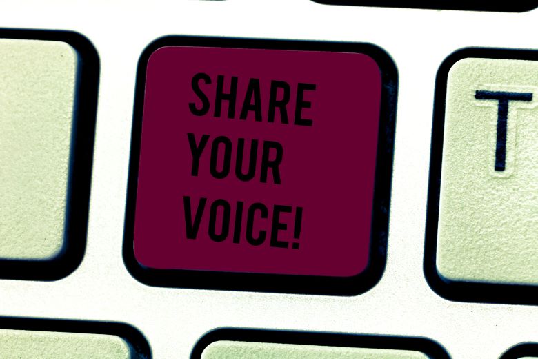 Share your voice
