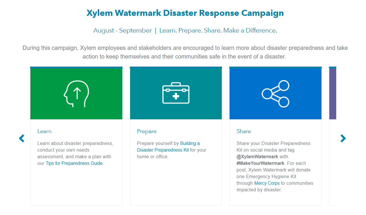 Xylem Global Humanitarian Disaster Response Team - Logo - https://s39939.pcdn.co/wp-content/uploads/2020/07/Disaster-Prevention-or-Relief_Xylem.png