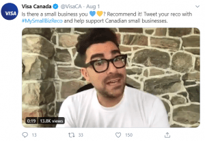 How Visa Canada is helping its community during COVID-19