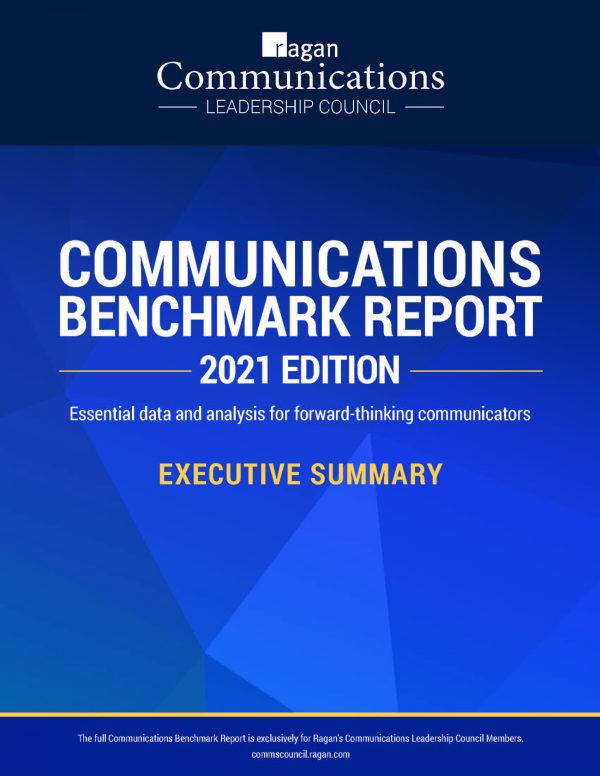 Communications Benchmark Report 2021