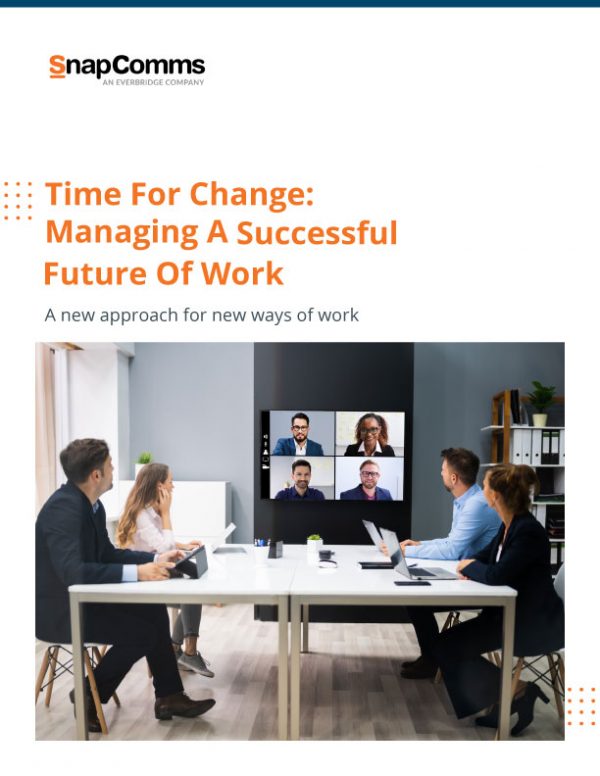 Time For Change: Managing A Successful Future Of Work
