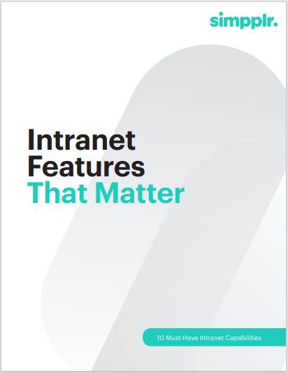Intranet Features That Matter