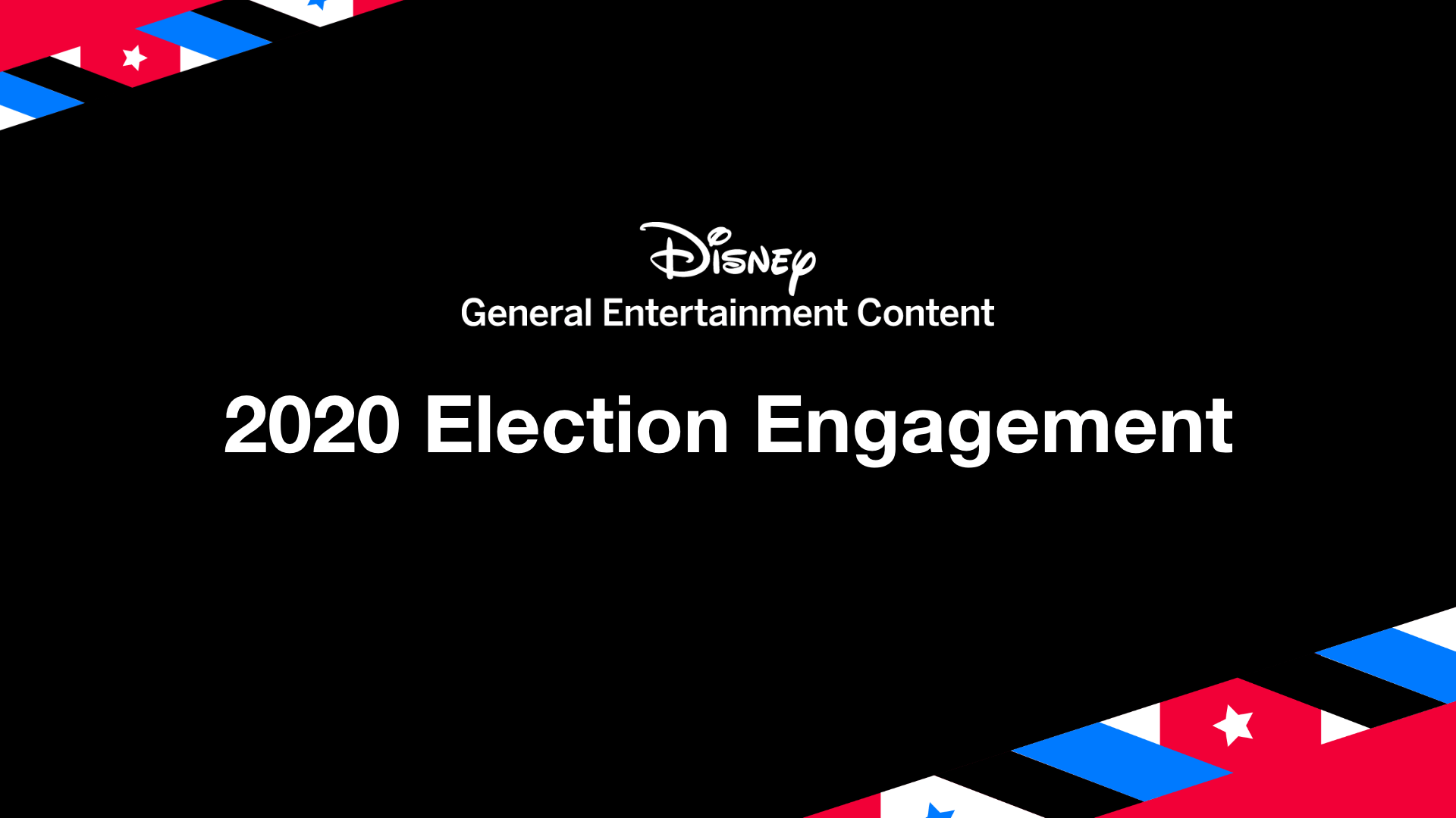 2020 Election Engagement