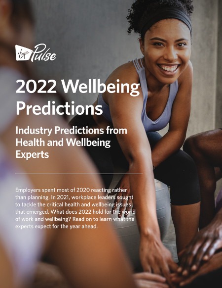 Virgin Pulse eBook Wellbeing Predictions 2022