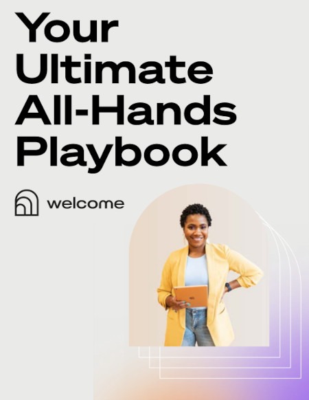 All-Hands Playbook by Welcome
