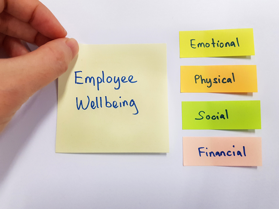 Jonathan Gelfand, employee wellness expert, speaks about well-being