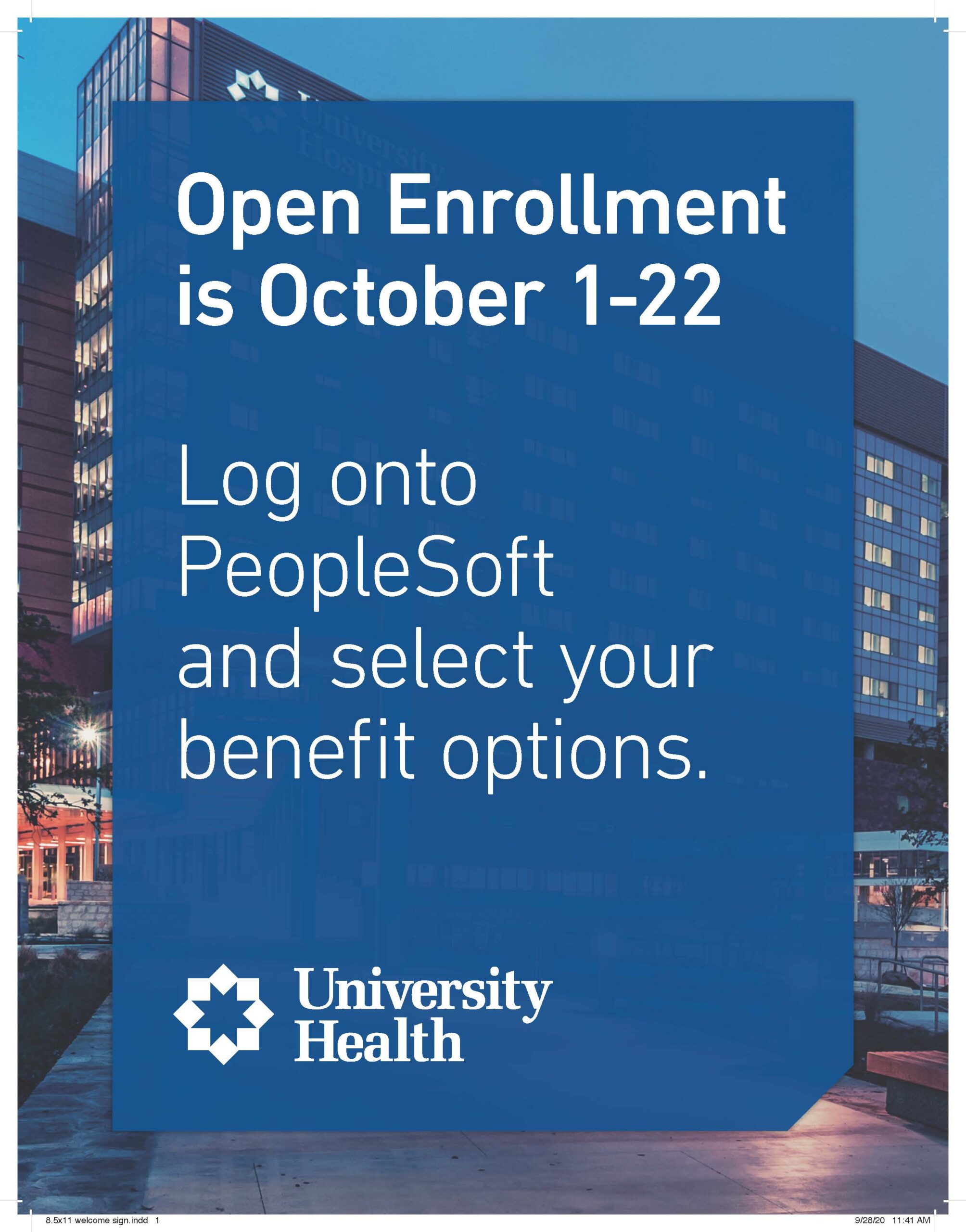 2021 University Health Open Enrollment