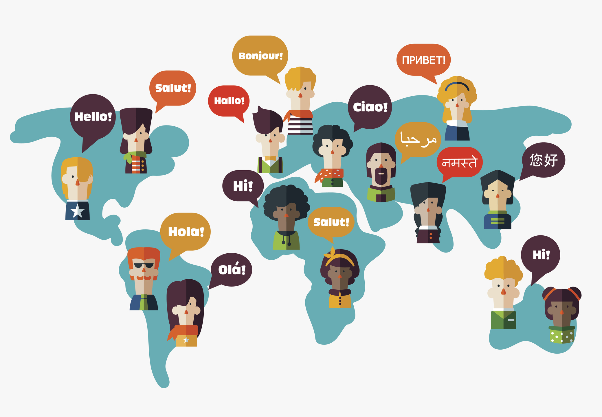 speech multilingual definition