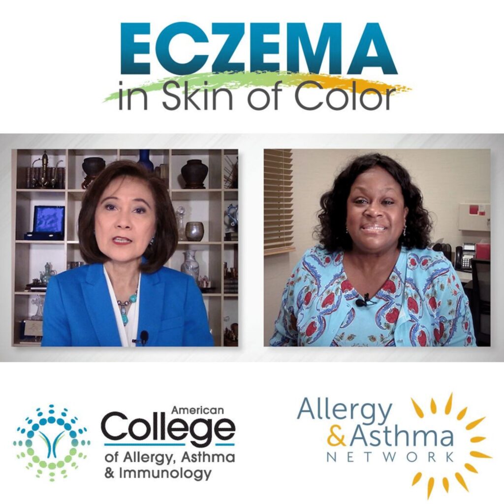 Asthma and Immunology with Allergy & Asthma Network, Eczema in Skin of Color