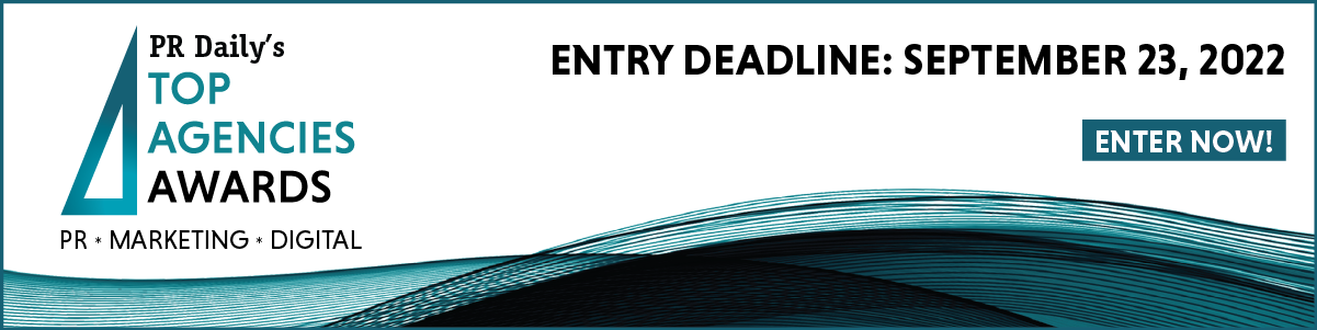 PR Daily's Top Agencies Awards | Entry Deadline: September 23, 2022