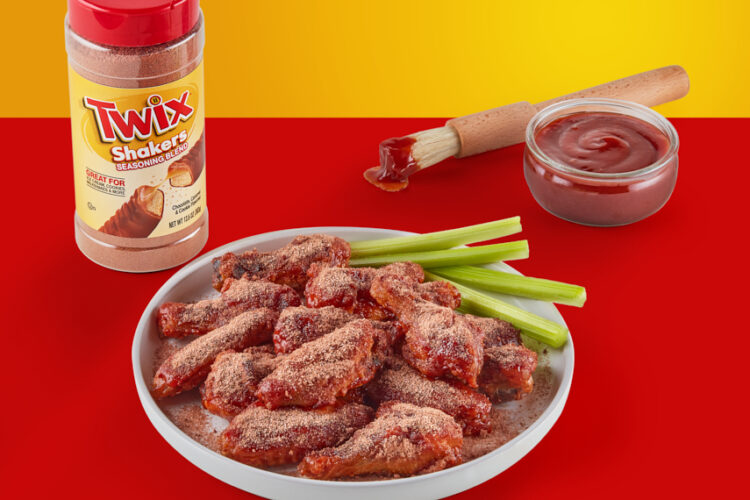 TWIX® Shakers Seasoning Blend Launches with Viral Chicken Wings Recipe