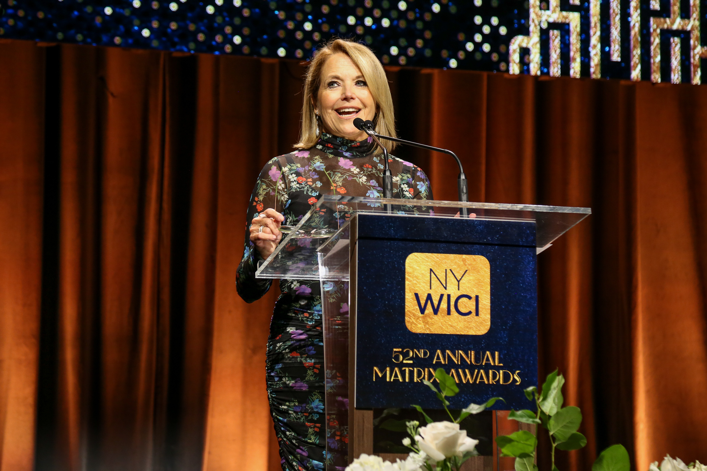 The 52nd Annual Matrix Awards with host Katie Couric