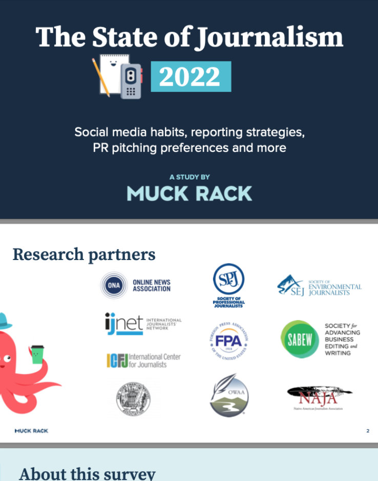 State of Journalism 2022 - Muck Rack