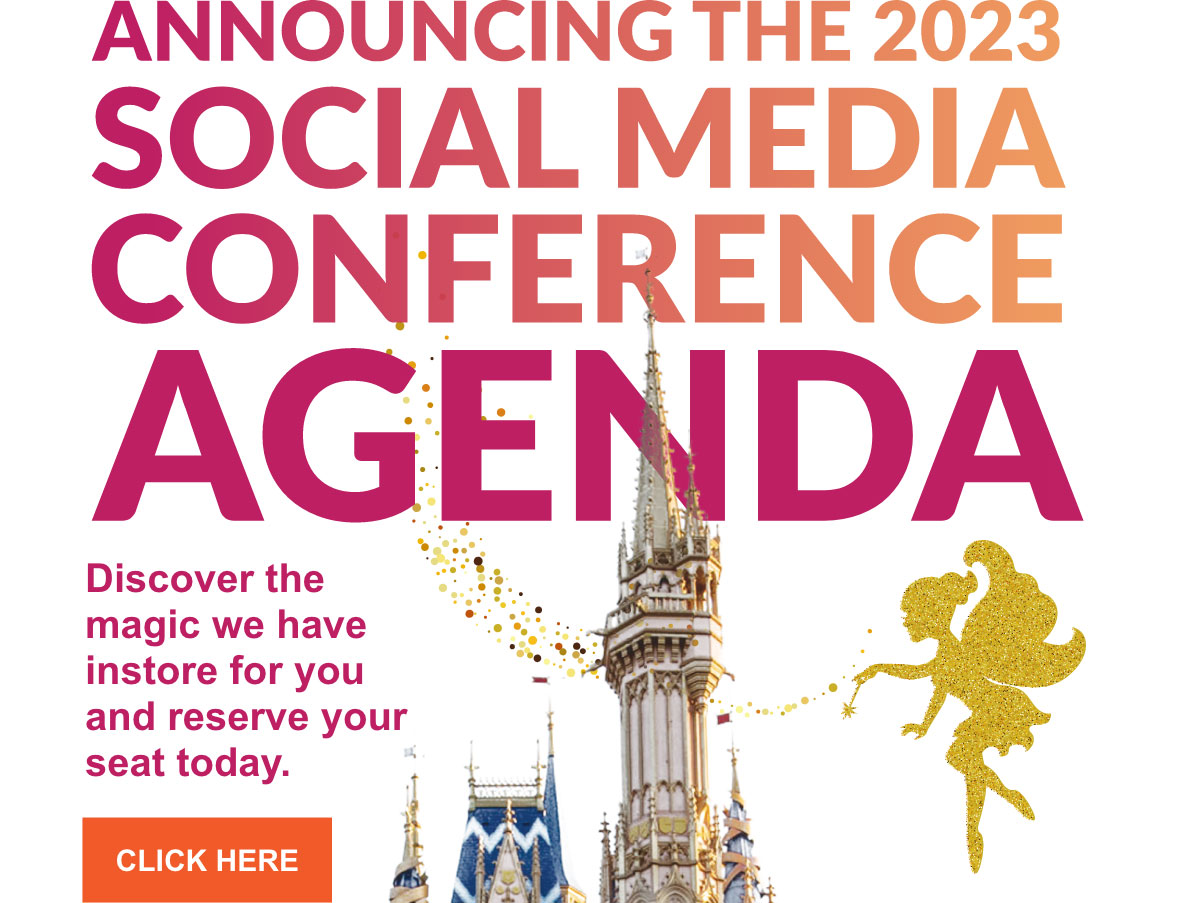 Announcing the 2023 Social Media Conference Agenda | Discover teh magic we have instore for you and reserve your seat today. Click here.