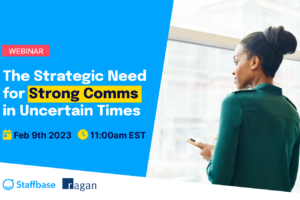 WEBINAR: The importance of strategic communication in uncertain times