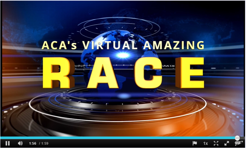 ACA's Virtual Amazing Race!
