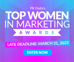 RDH Ad – 2023 Top Women in Marketing Awards – Late Deadline (March 31)