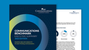 Read the executive summary from Ragan’s 2023 Communications Benchmark Report