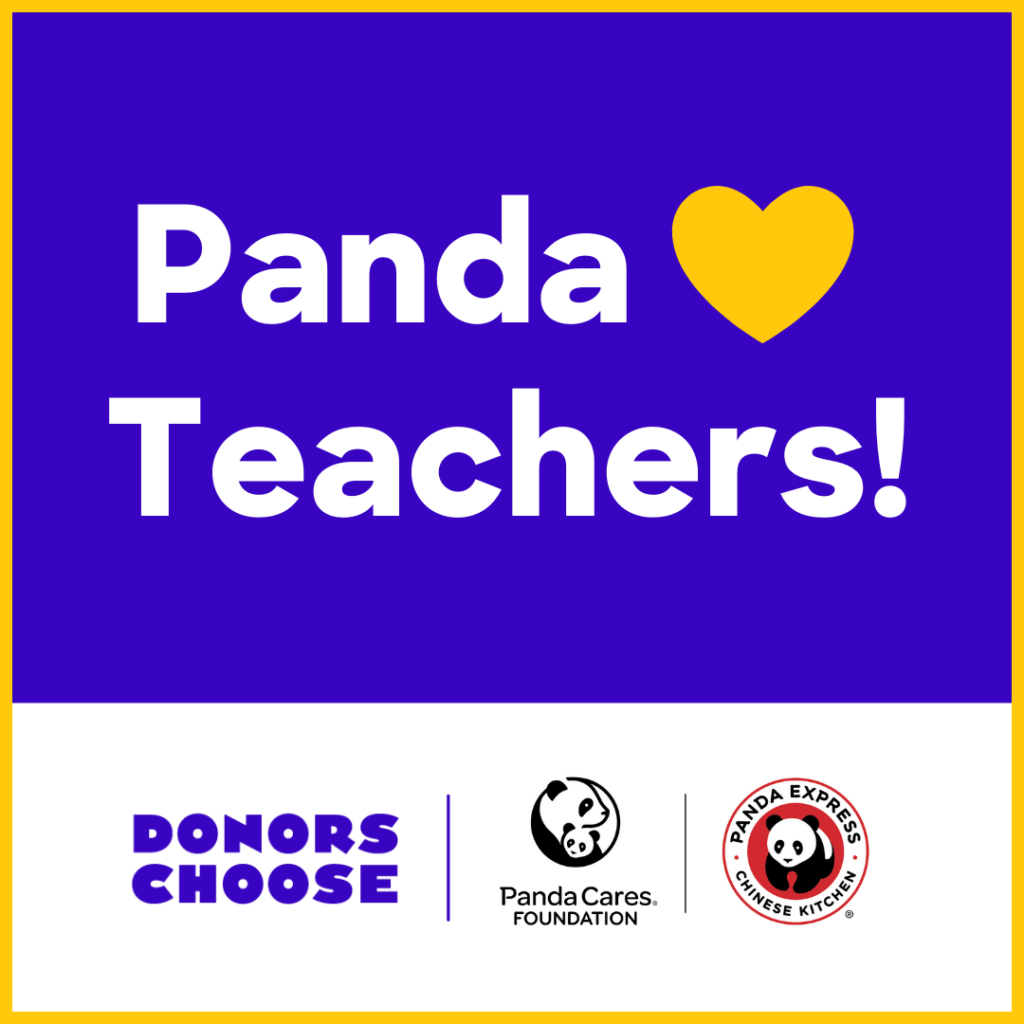 Panda Restaurant Group & DonorsChoose