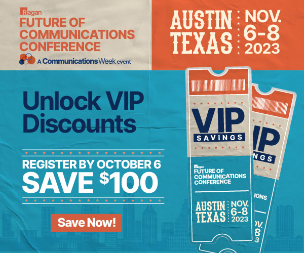 Future of Communications Conference | Register by Oct. 6 | Save $100