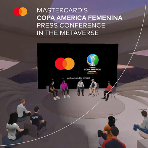 Mastercard’s Copa America Femenina Press Conference in the Metaverse