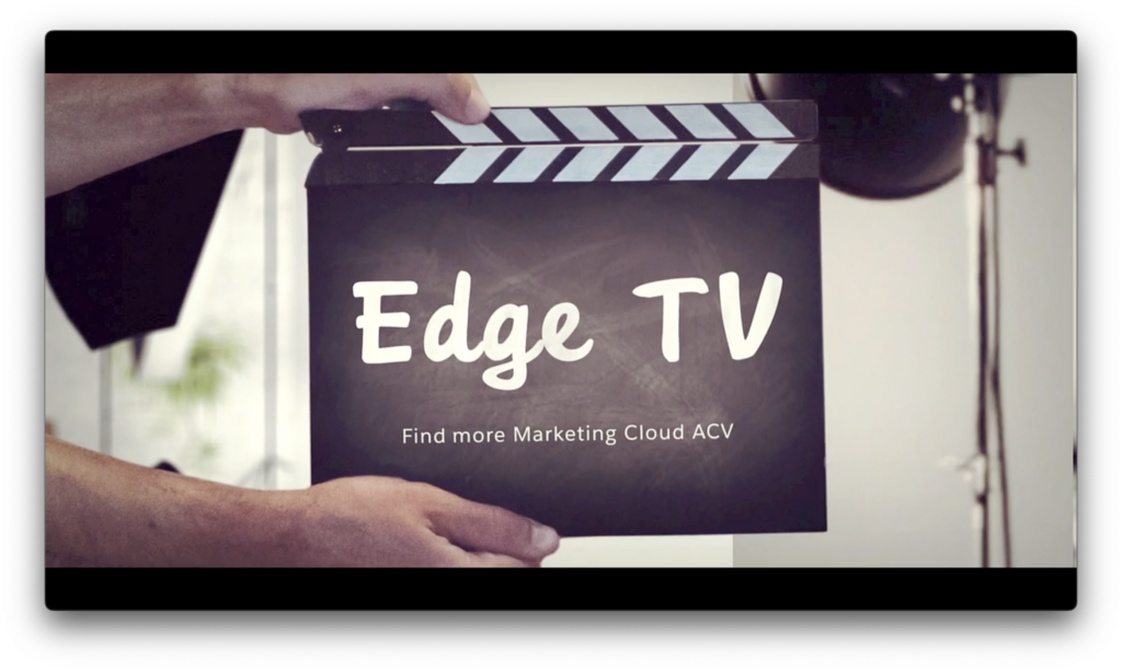 Marketing Cloud Edge TV