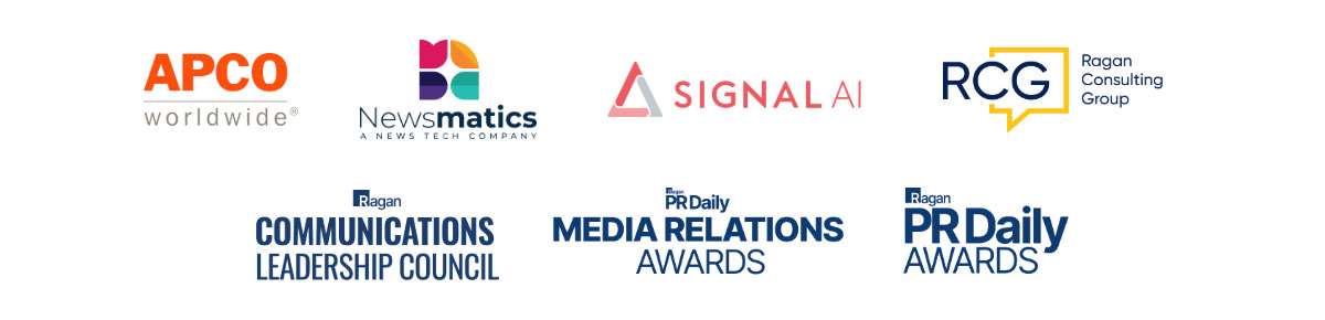 APCO, Newsmatics, Signal AI, Ragan Consulting Group, Ragan Communications Leadership Council, Media Relations Awards, PR Daily Awards