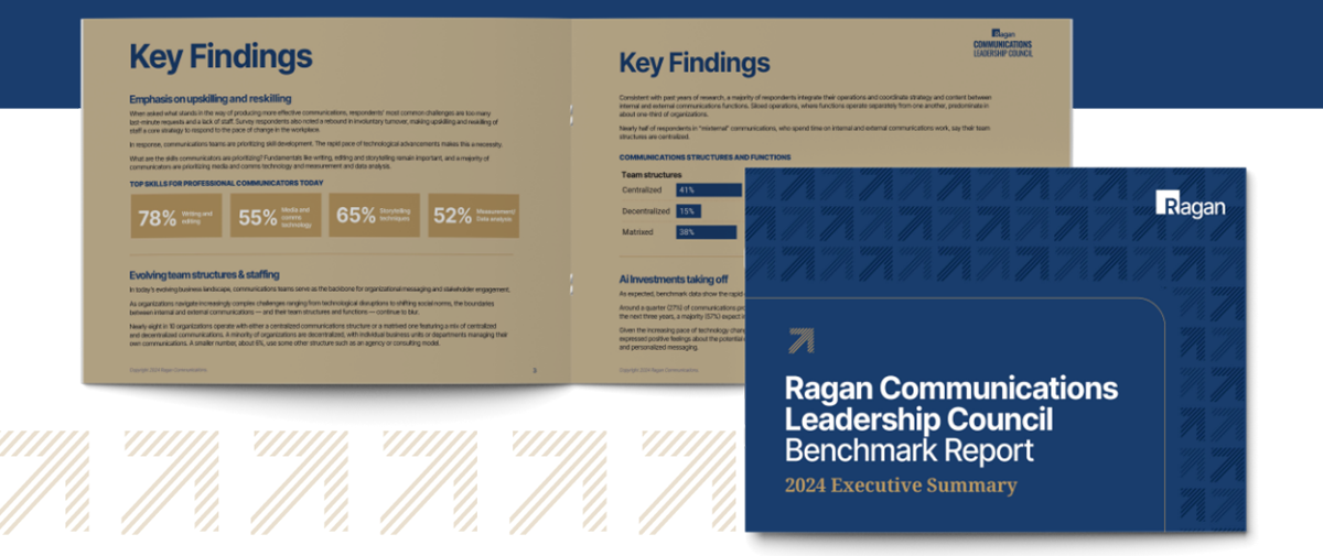 Ragan Communications Leadership Council Benchmark Report